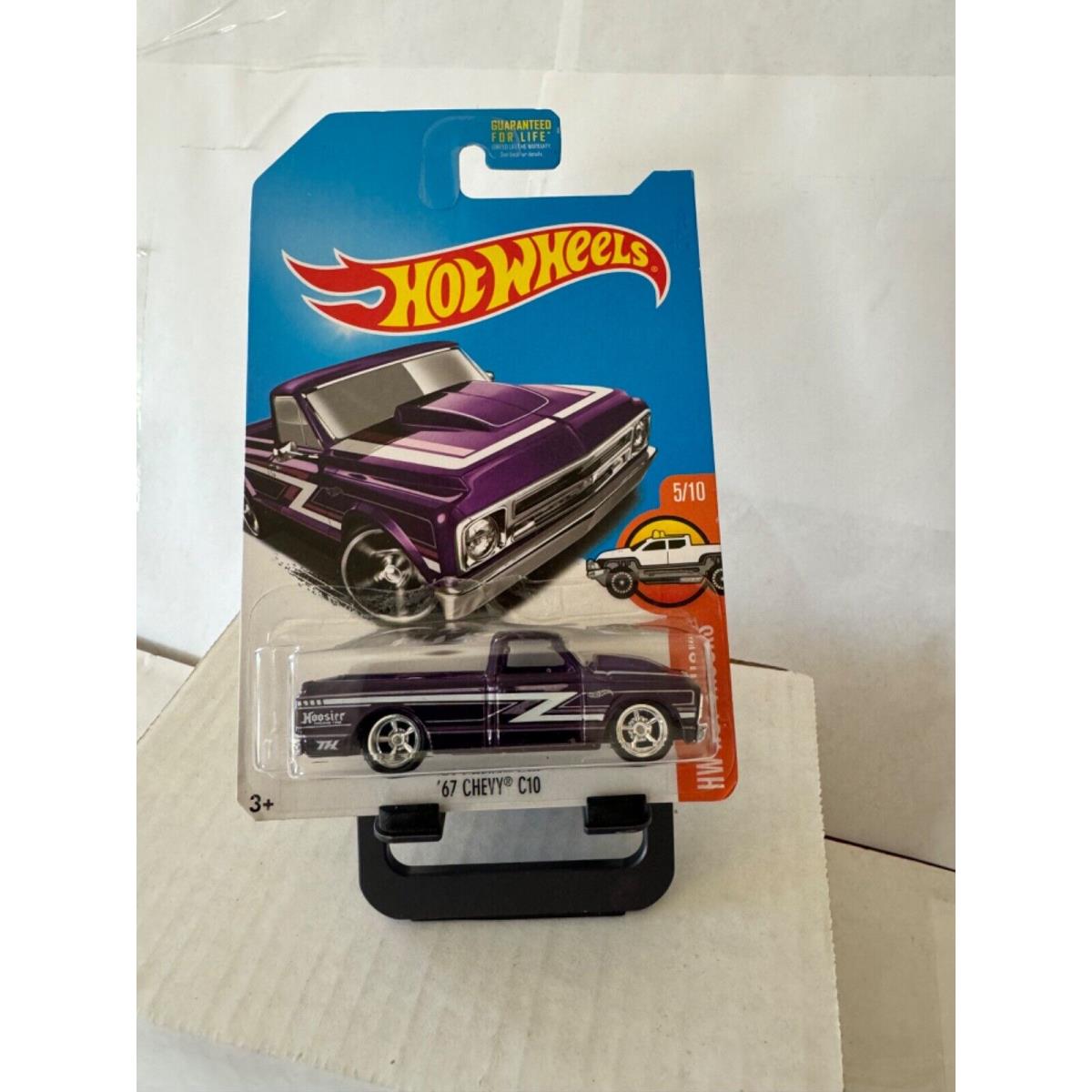 2017 Hot Wheels Super Treasure Hunts `67 Chevy C10 HW Hot Trucks W/protector B4