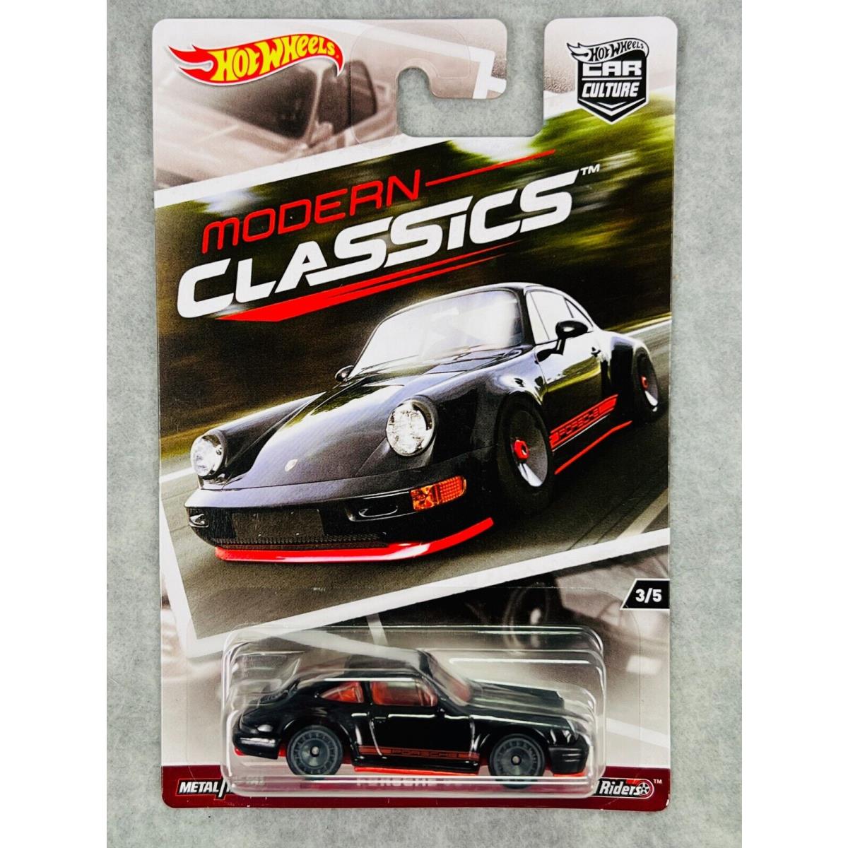 Hot Wheels Car Culture Modern Classics Porsche 964 Real Riders H4