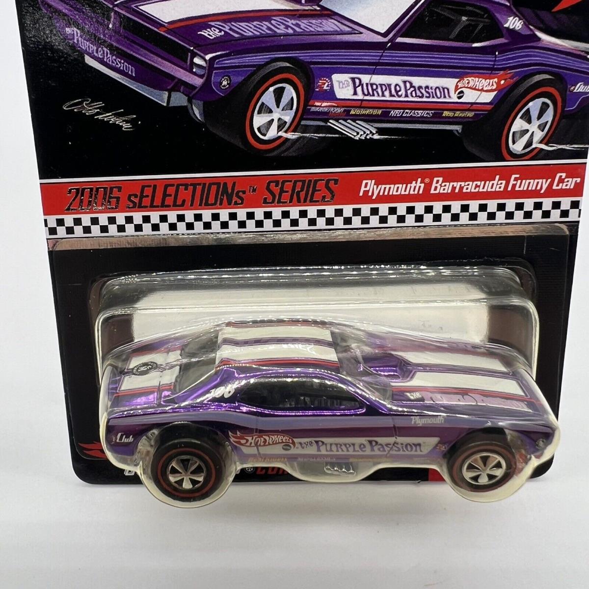 Hot Wheels Rlc 2006 Selections Series Plymouth Barracuda Funny Car 0347/9813