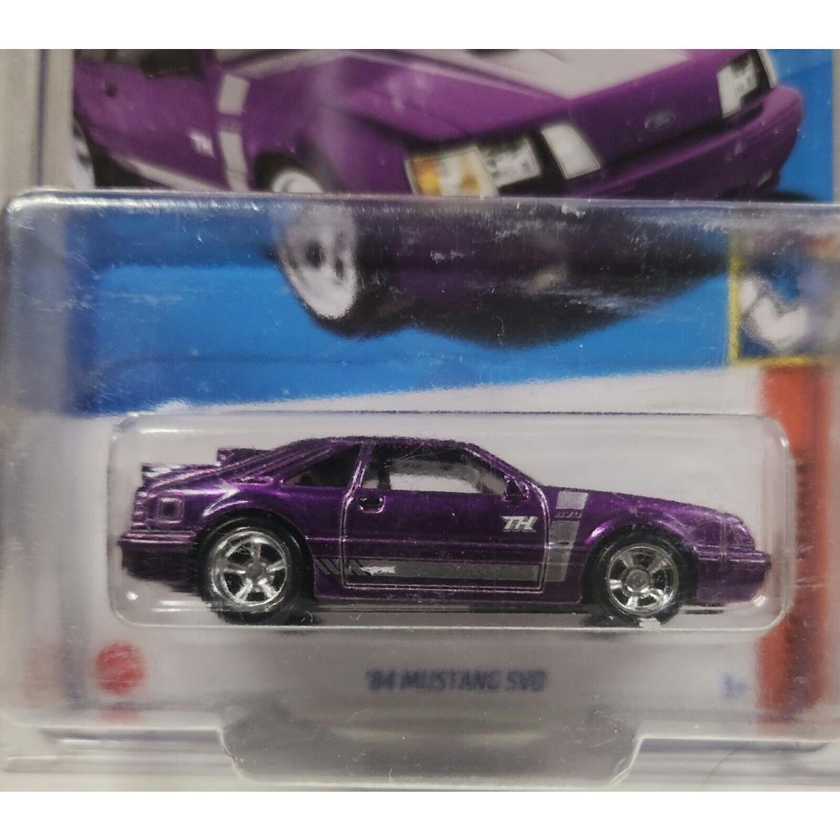 2022 Hot Wheels Super Treasure Hunt `84 Mustang Svo