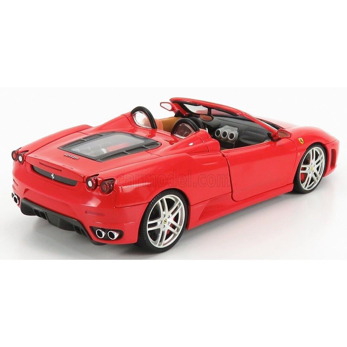 Hotwheels 2005 Ferrari F430 Spider Red 1:18 G7222 Rare