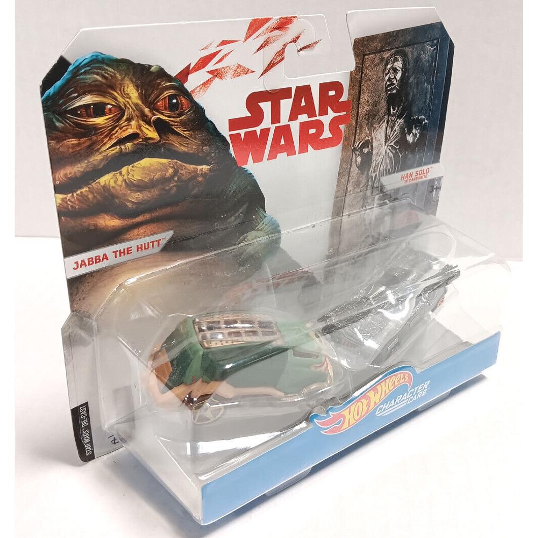 Jabba Han Solo Star Wars The Last Jedi Hot Wheels Character Cars 2017