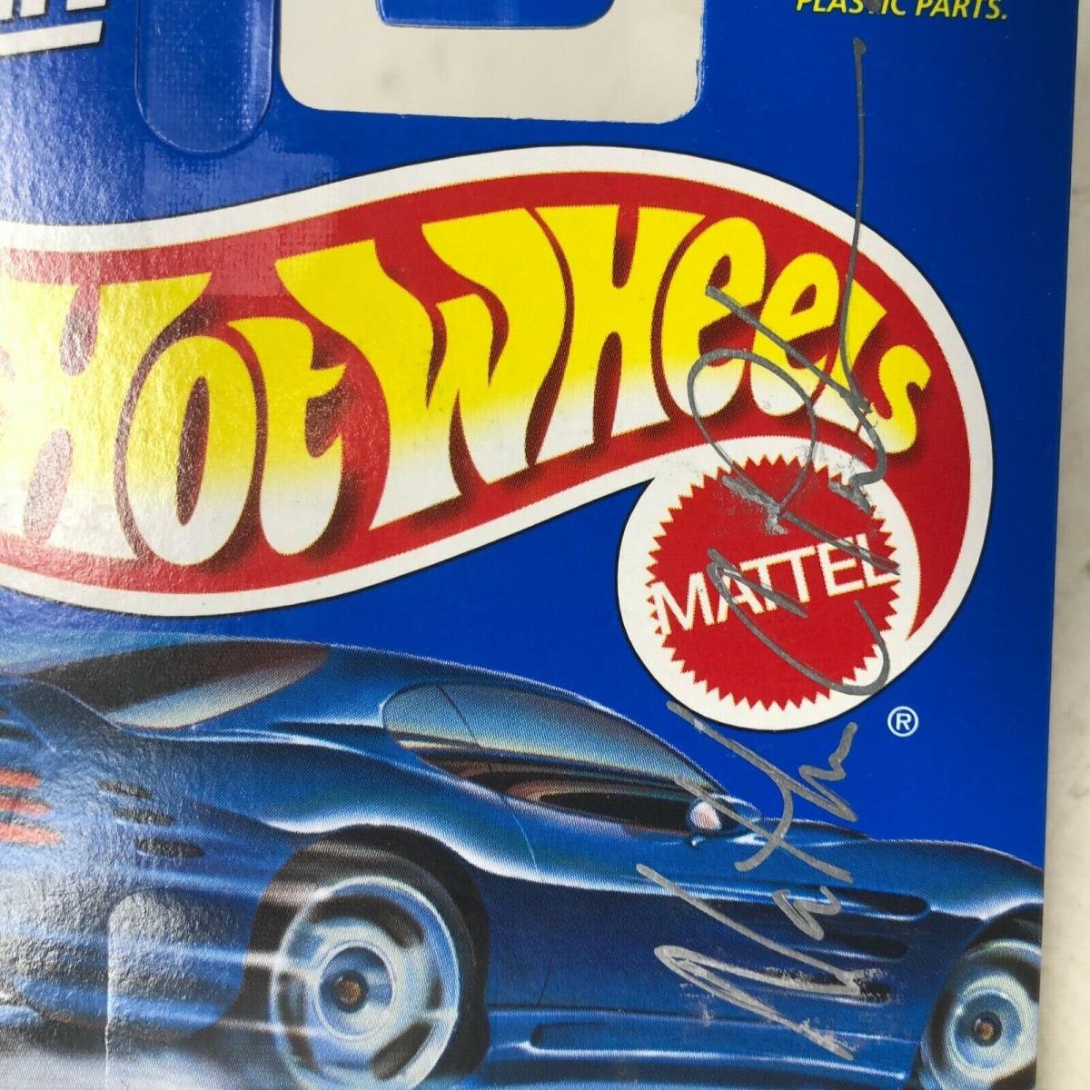 Vtg Nip Signed Nathan Proch Hot Wheels 1988 First Editions Tow Jam 658 Red
