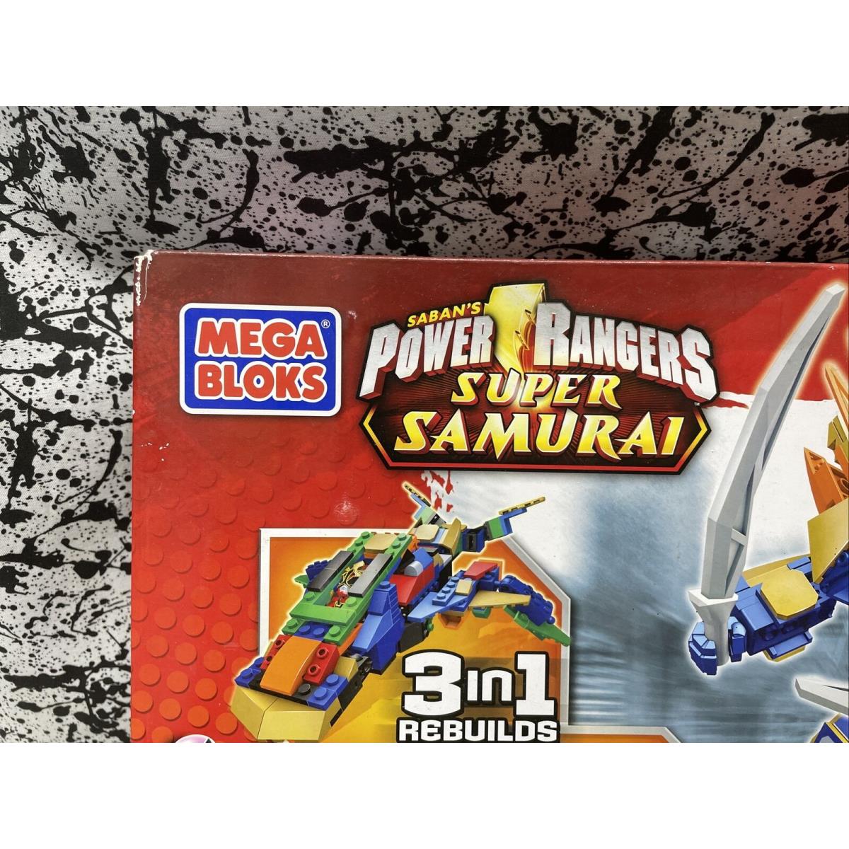 Mega Bloks Power Rangers Super Samurai Claw Hammer Megazord 5831