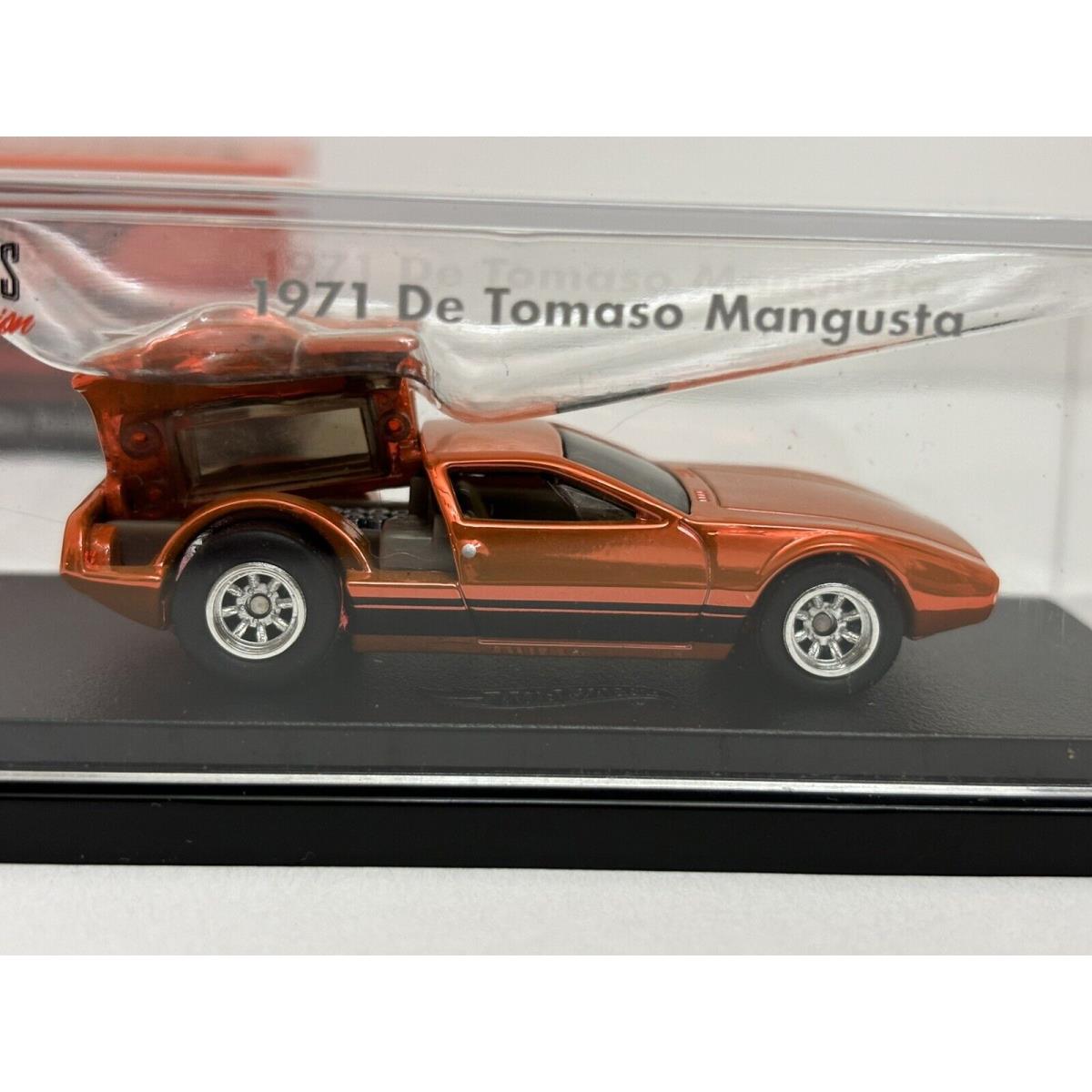 Hot Wheels Rlc Hwc Special Edition 1971 De Tomaso Mangusta Spectraflame Orange