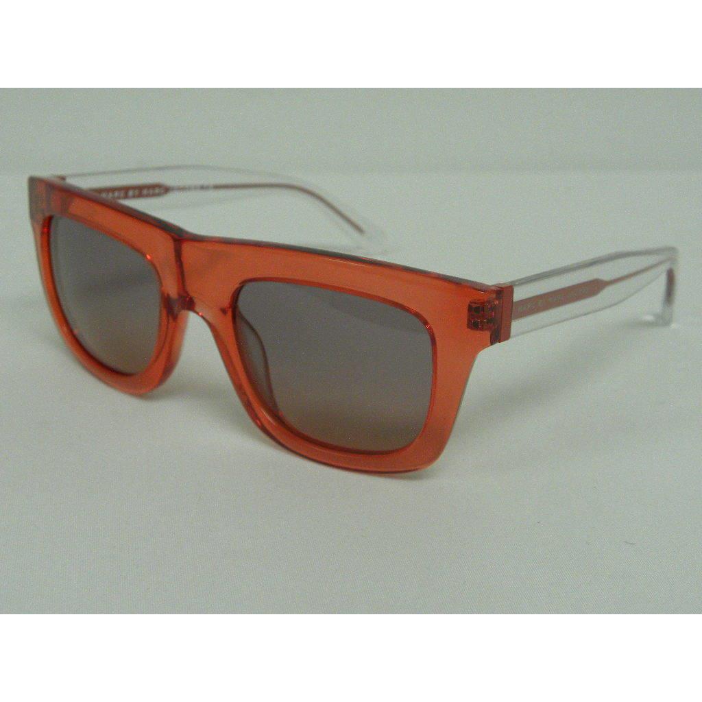 Marc by Marc Jacobs Mmj 360/S 5MS N4 Transparent Red Rectangle Sunglasses