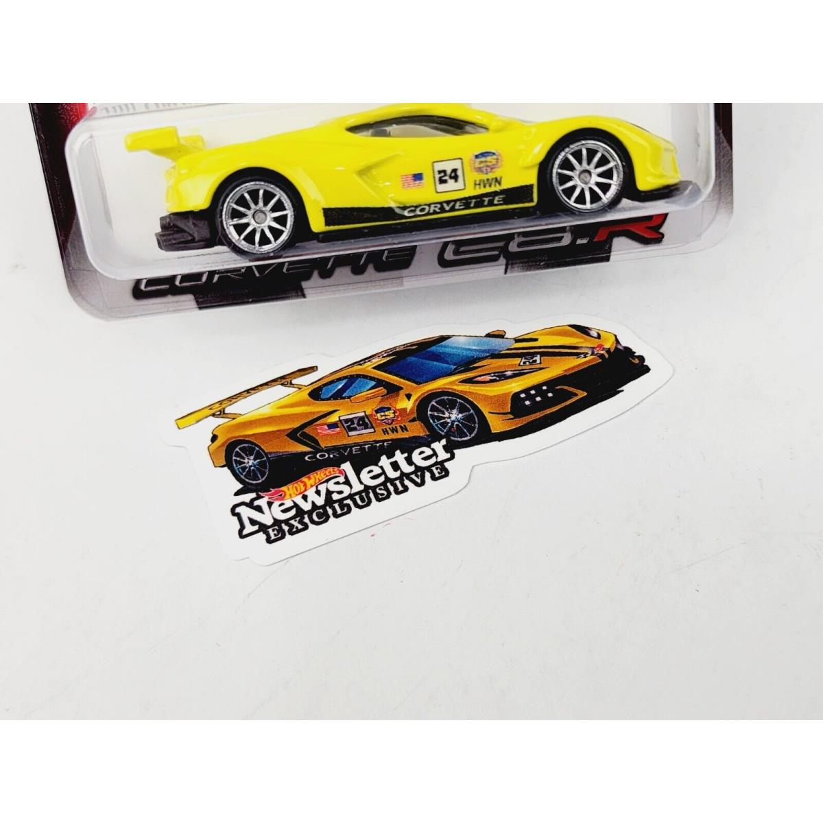 Hot Wheels 24TH Nationals Sletter Corvette C8.R Very Nice JT378