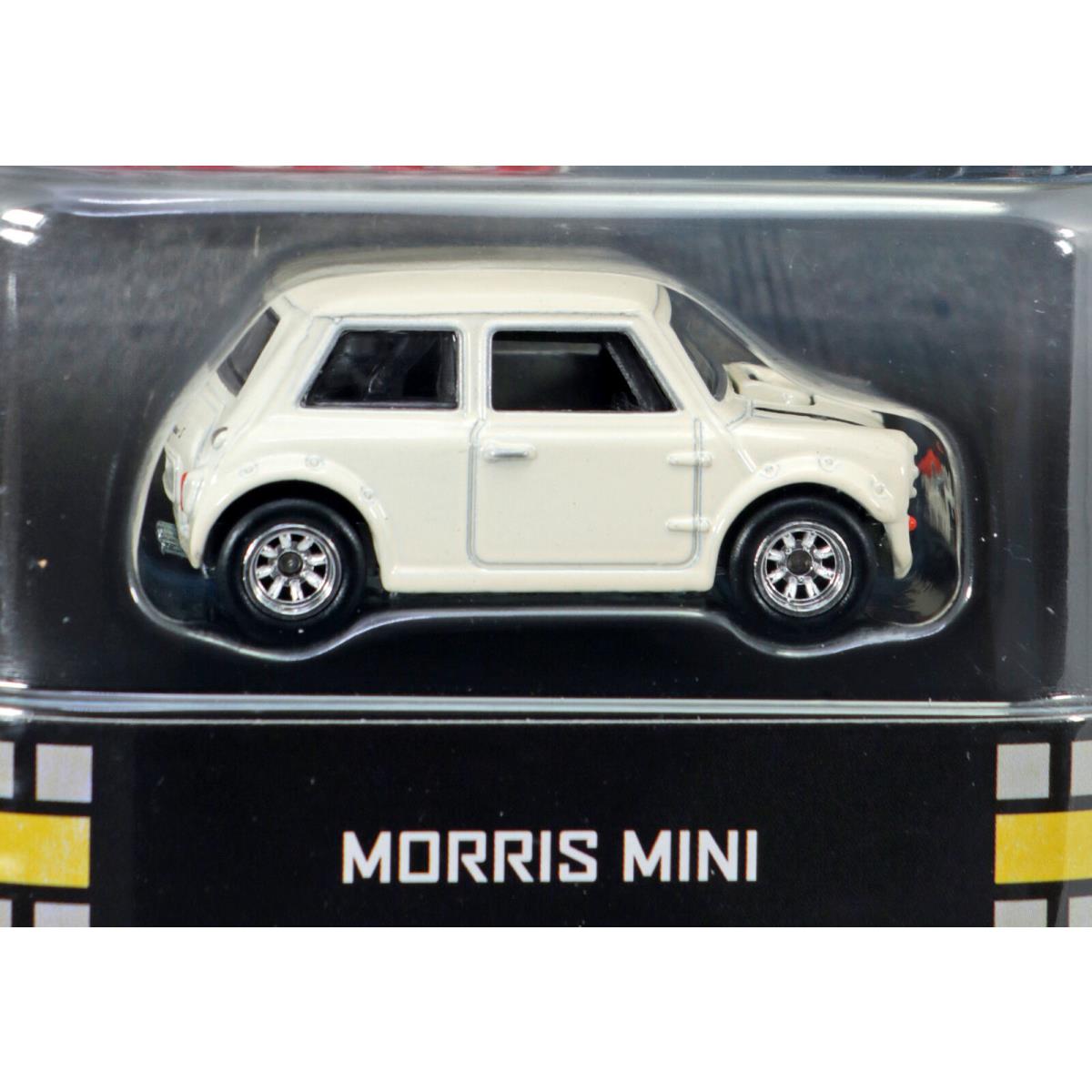 Hot Wheels Morris Mini The Italian Job Retro Entertainment X8905 Nrfp Off White