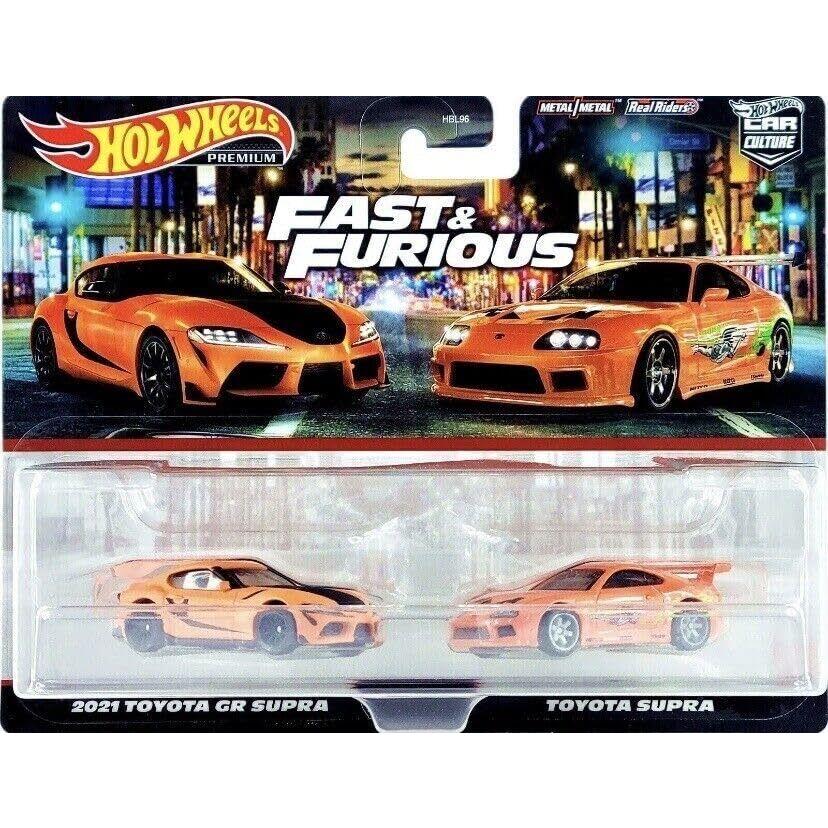 Premium Car Culture Fast and Furious 2021 Toyota GR Supra and Toyota Supra