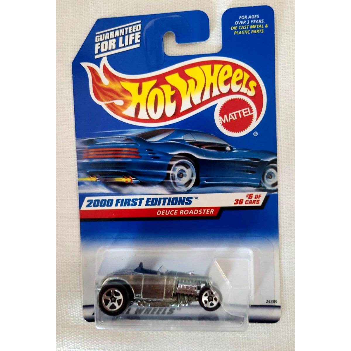 4 Hot Wheels 2000 Deuce Roadster `32 Ford `57 Plymouth Fury `73 Ford Falcon