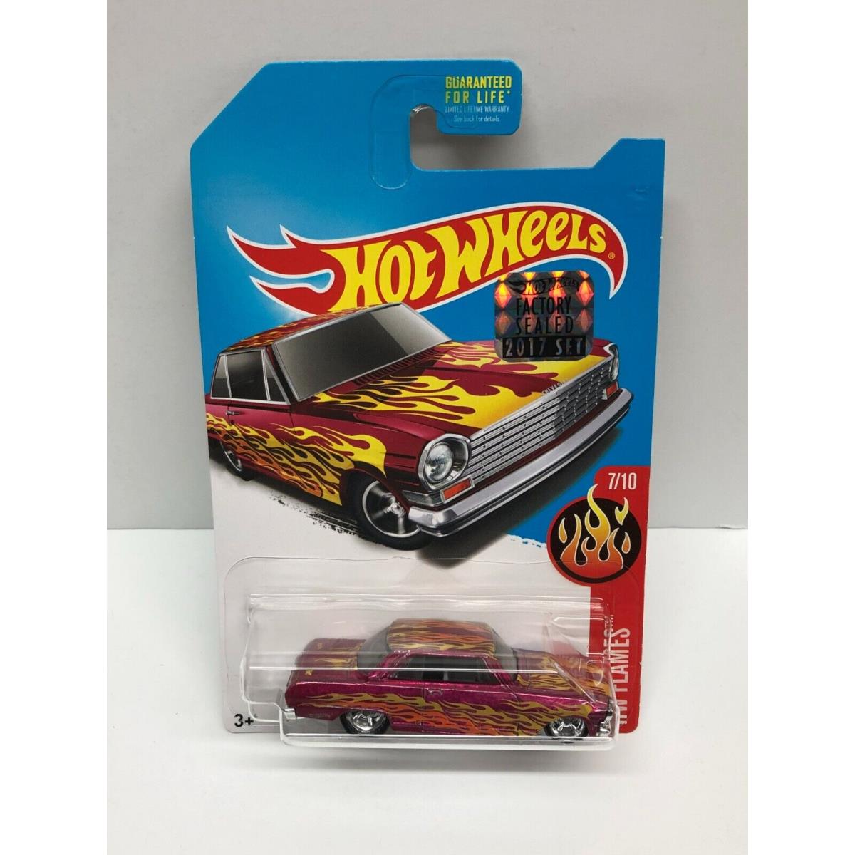 Hot Wheels Super Treasure Hunt `63 Chevy II From 2017 Set