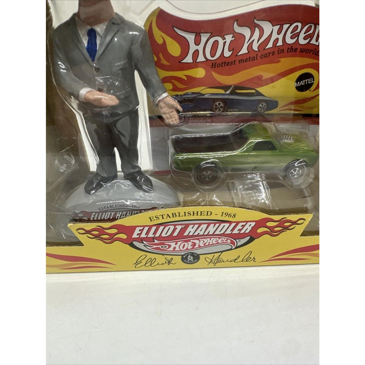 Hot Wheels Rlc 2003 Elliot Handler Bobble Head W/fleetside Green 1603/4000