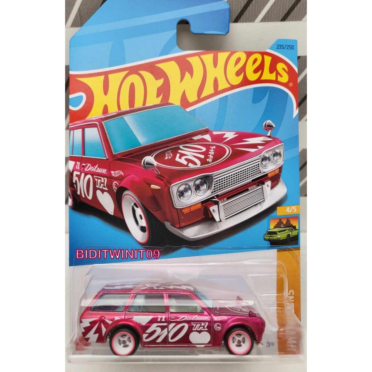 Hot Wheels 2023 Super Treasure Hunt Datsun Bluebird 510 Wagon