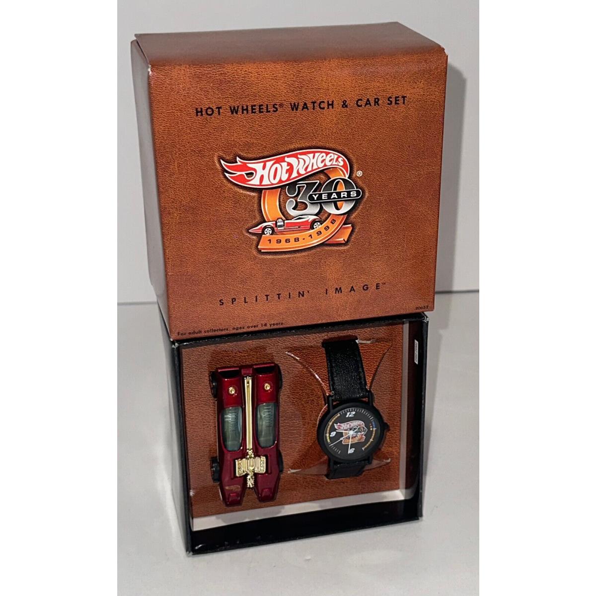 1998 Hot Wheels 30th Anniversary Splittin Image Watch Car Set