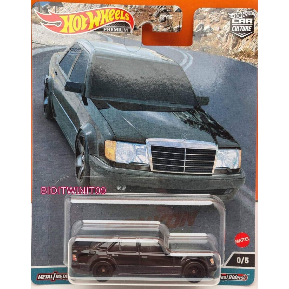 Hot Wheels 2023 Car Culture Case C Canyon Mercedes-benz 500 E Chase