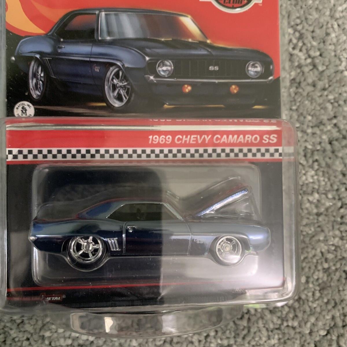 2023 Hot Wheels Collectors Rlc 1969 Chevy Camaro SS Blue Ships Today In Hand