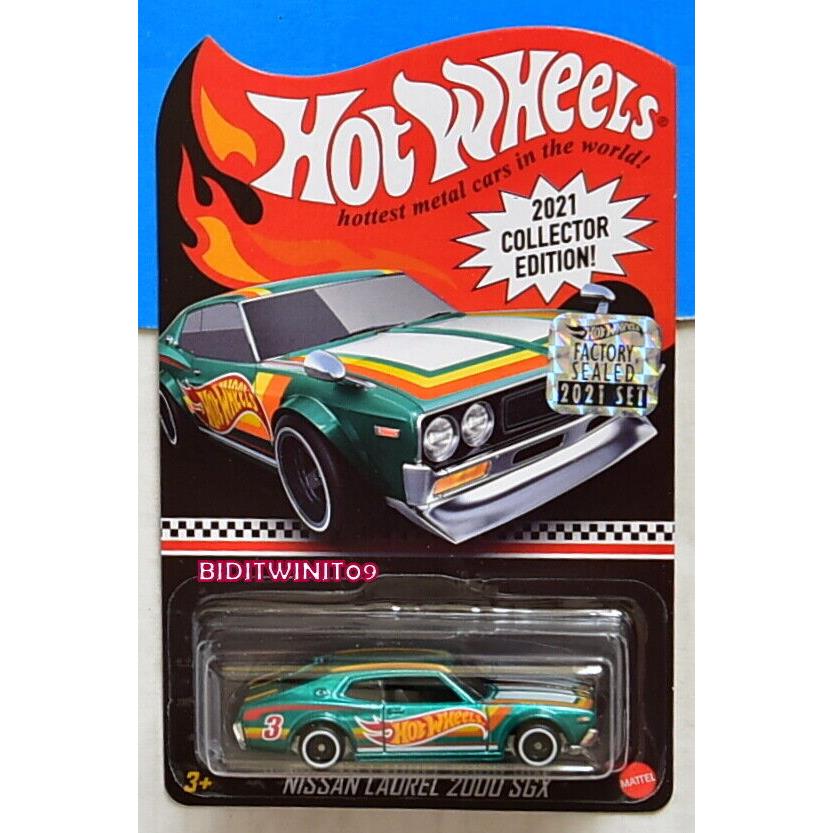 Hot Wheels 2021 Rlc Mail IN Nissan Laurel 2000 Sgx