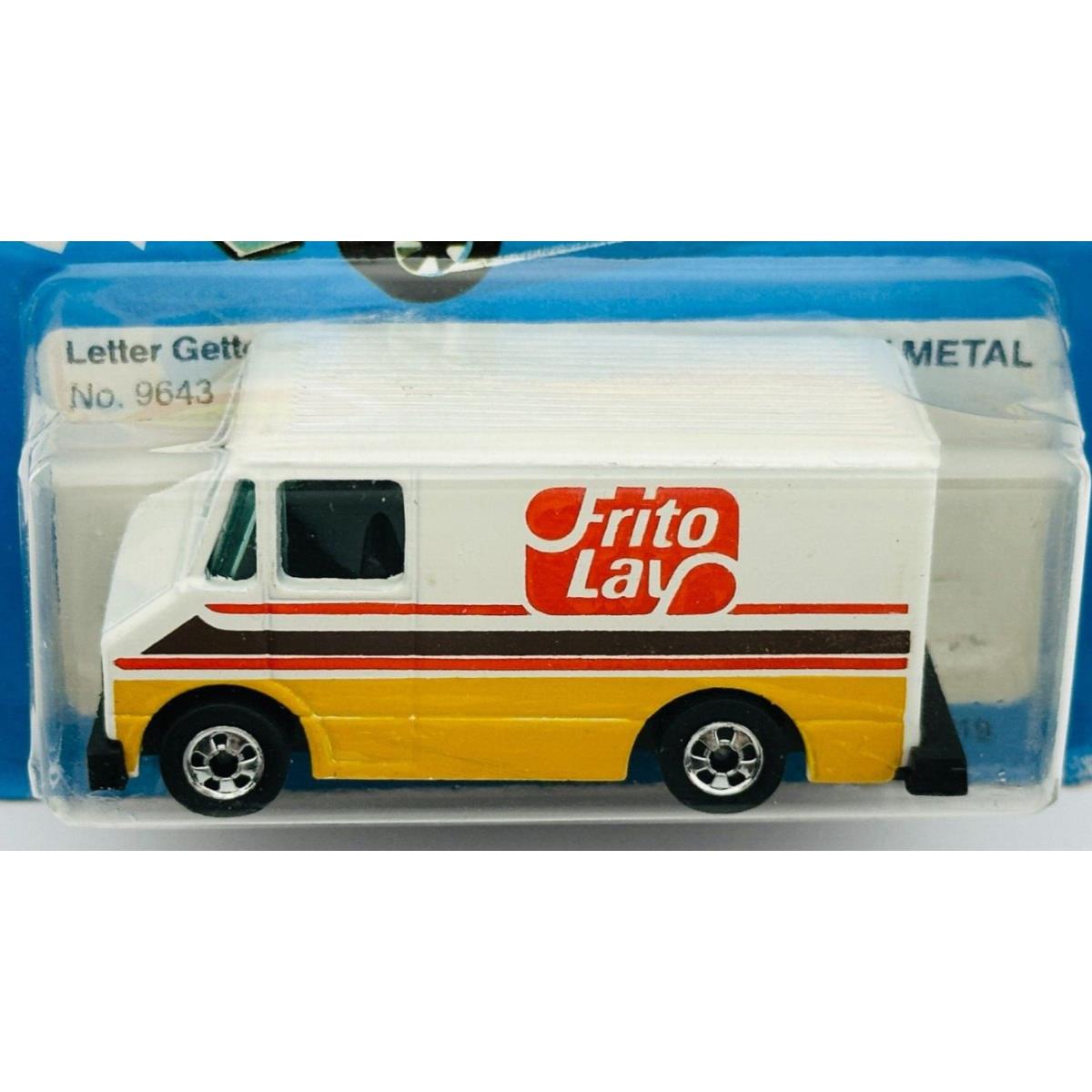 Hot Wheels Blackwall Frito Lay Delivery Van 9643 in Blisterpack