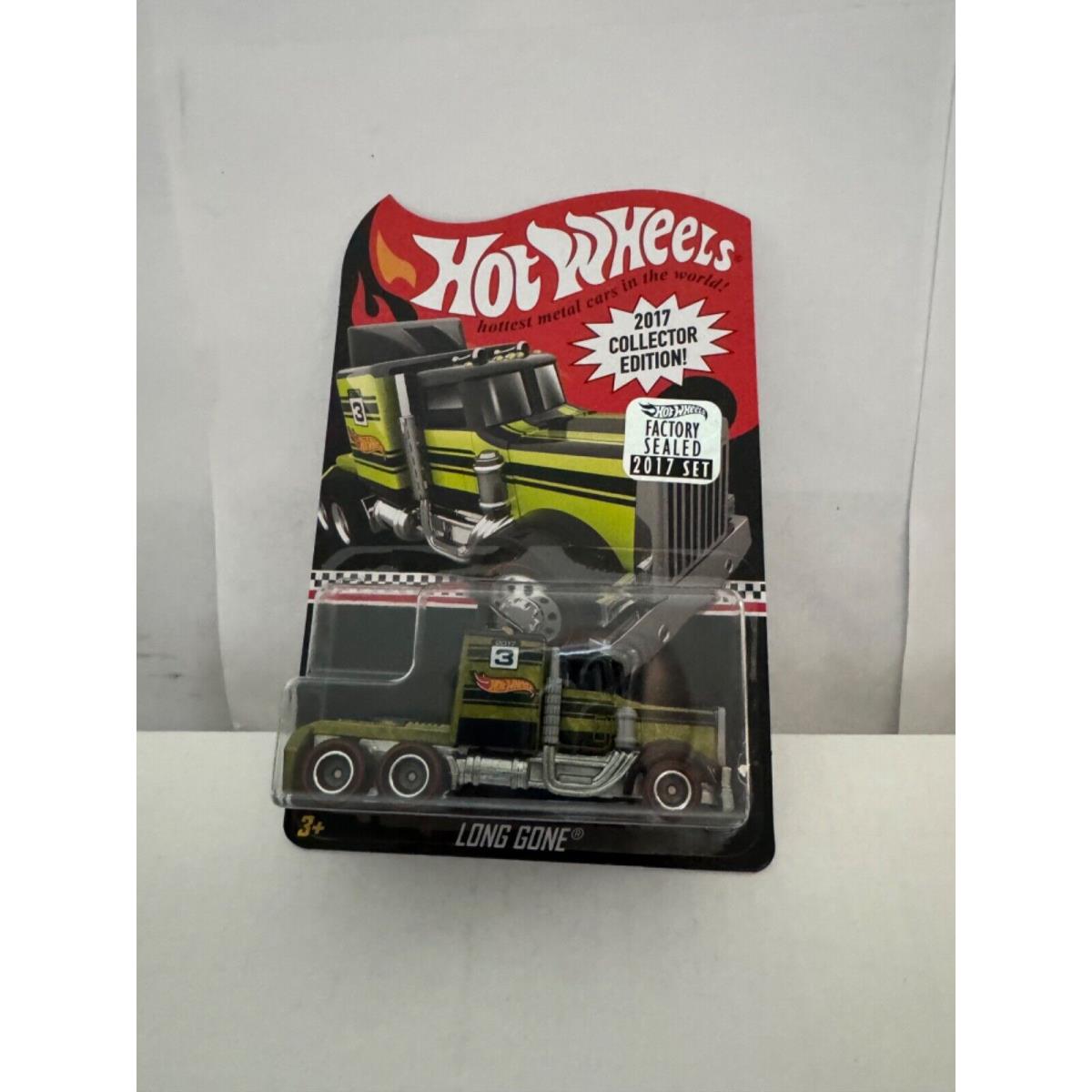 Hot Wheels Rlc 2017 Collector Edition Long Gone w/ Protector N59
