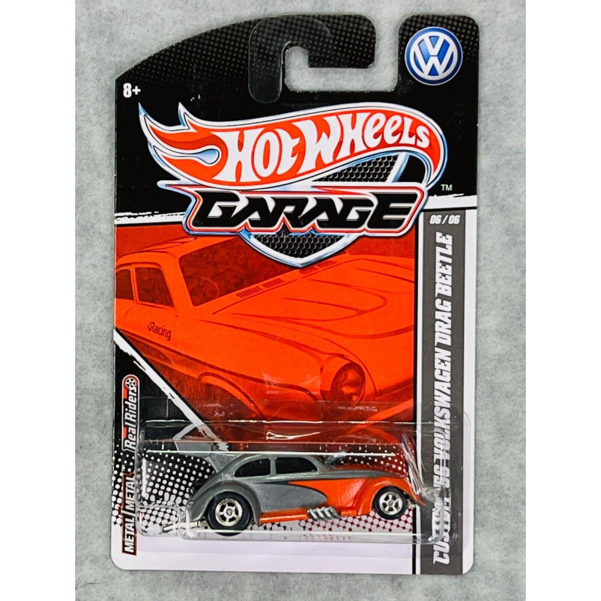 Hot Wheels Volkswagen Garage Custom 56 Volkswagen Drag Beetle H28