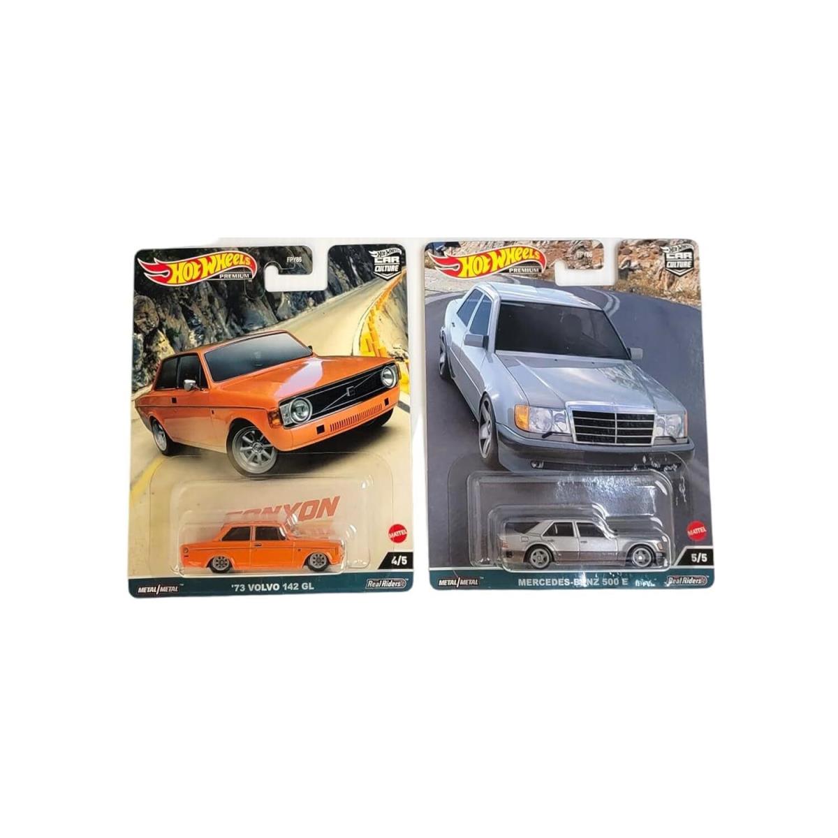 Car Culture 2023 Canyon Warriors Complete Set of 5 Diecast Vehicles From