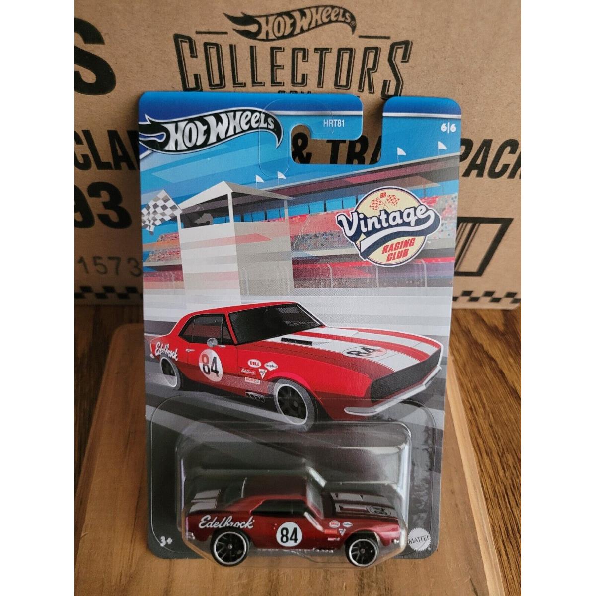 Hot Wheels Vintage Racing Club `67 Camaro Chase Super Treasure Hunt Bmw 507