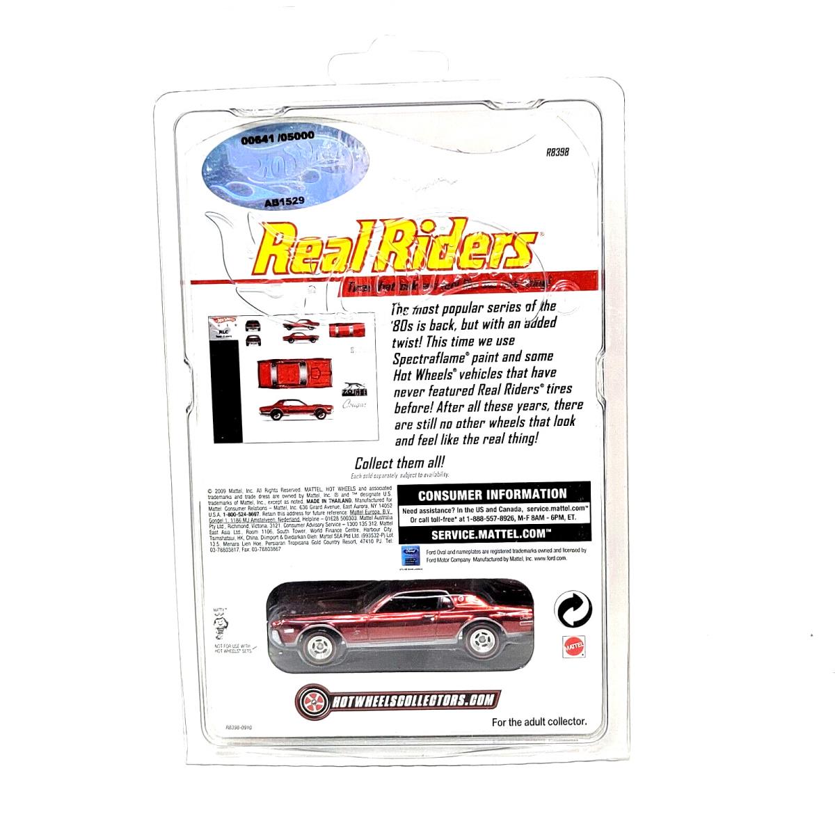 2010 Hot Wheels Rlc Real Riders `68 Cougar Series 9