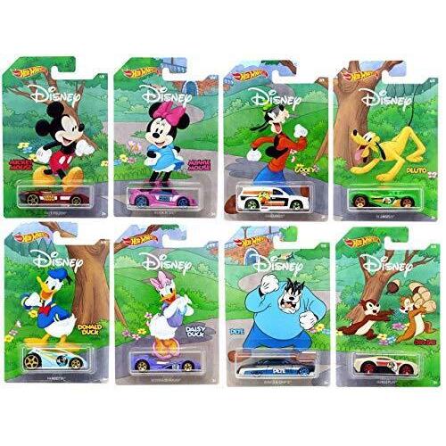 2019 Disney 90th Anniversary Exclusive 8 Car Set- All 8 Included