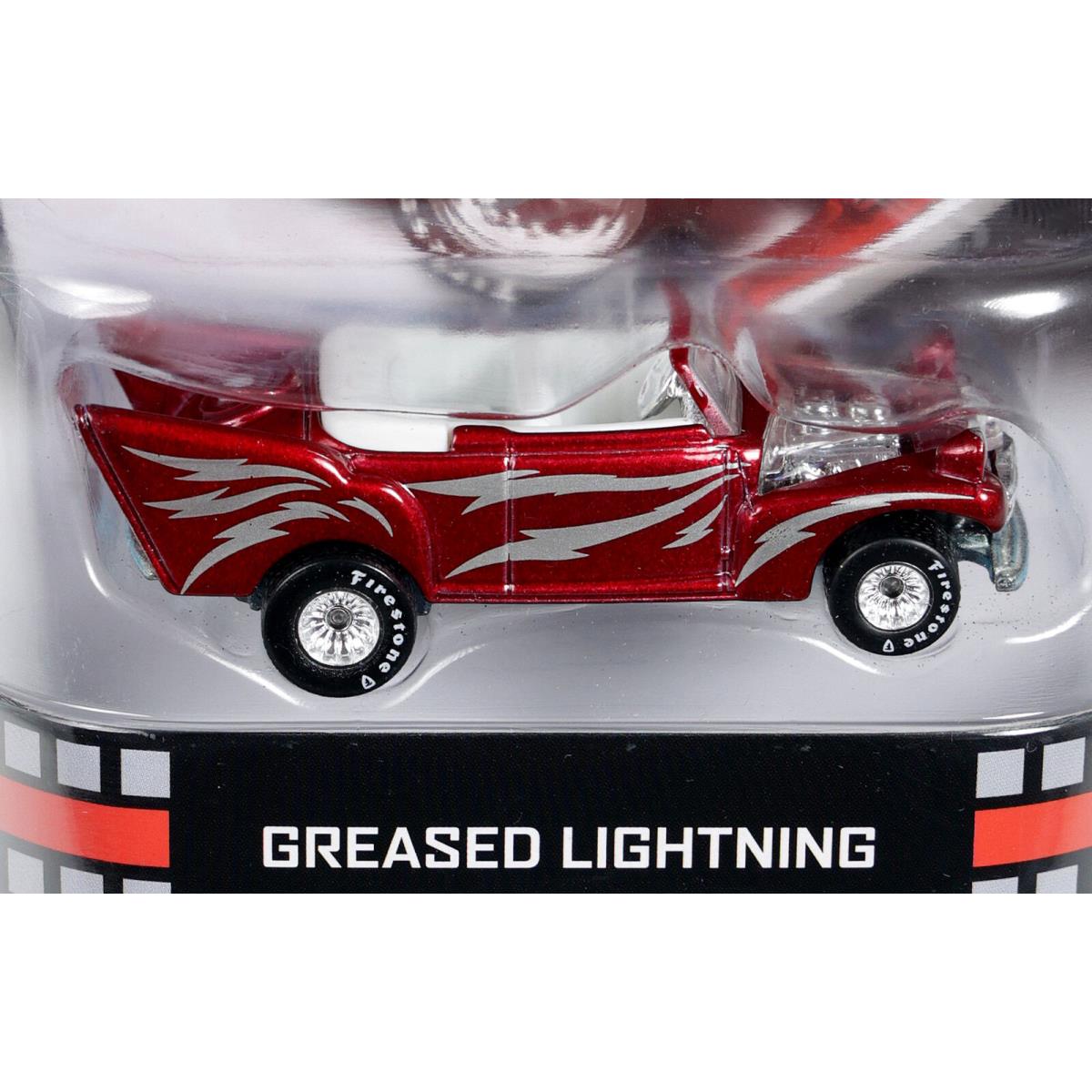 Hot Wheels Greased Lightning Retro Entertainment Series X8902 Nrfp 2013 Red 1:64