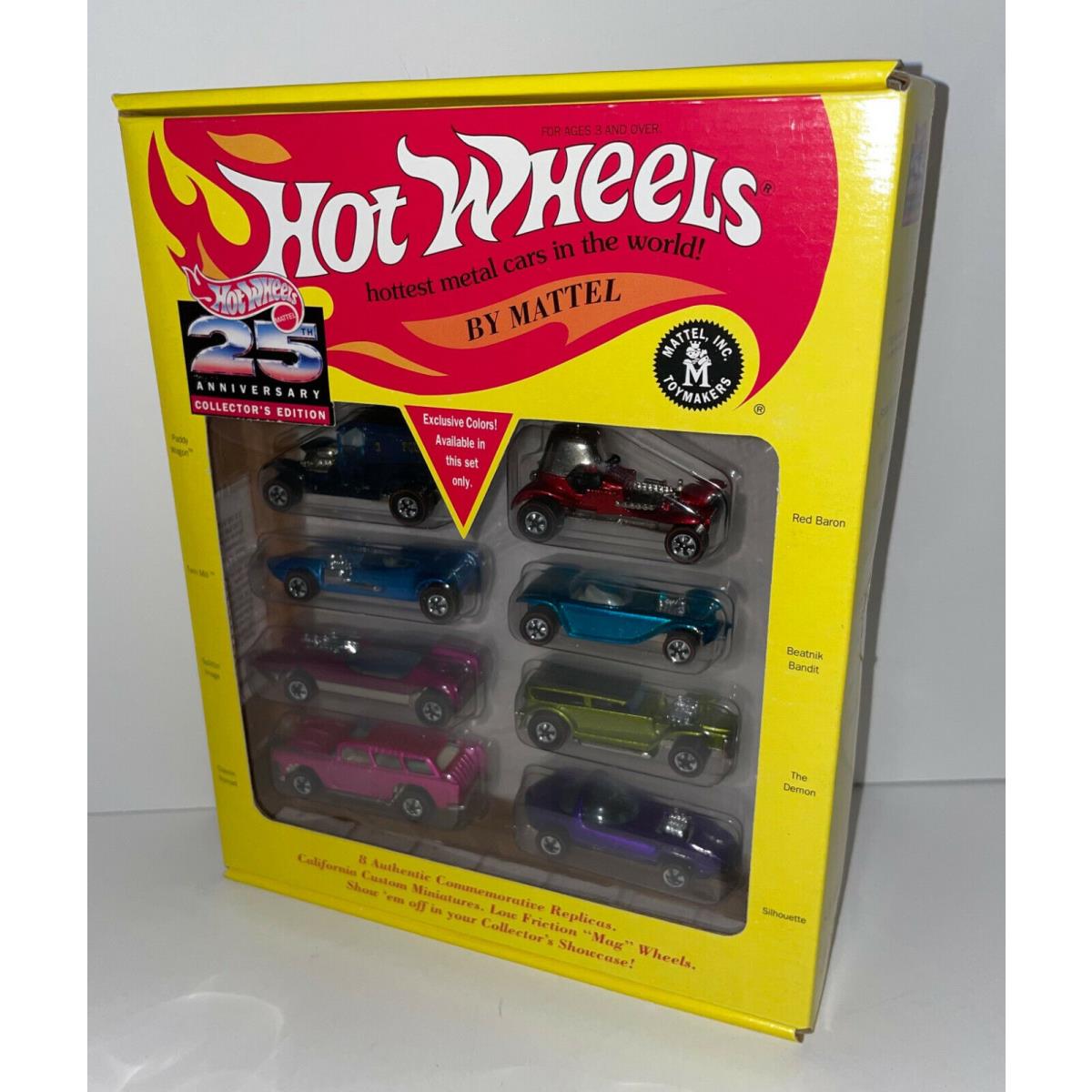 Hot Wheels Vintage Series 25th Anniversary Series 1 8-Car Set