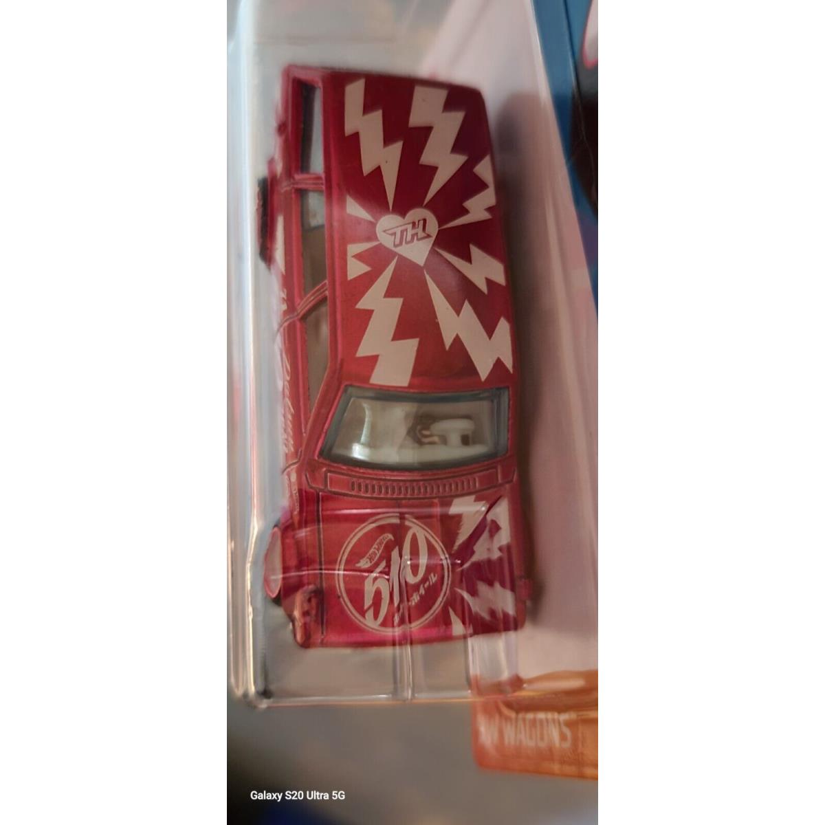 2023 Hot Wheels Loaded Rlc Pink Datsun Bluebird Wagon 510 Super Treasure Hunt