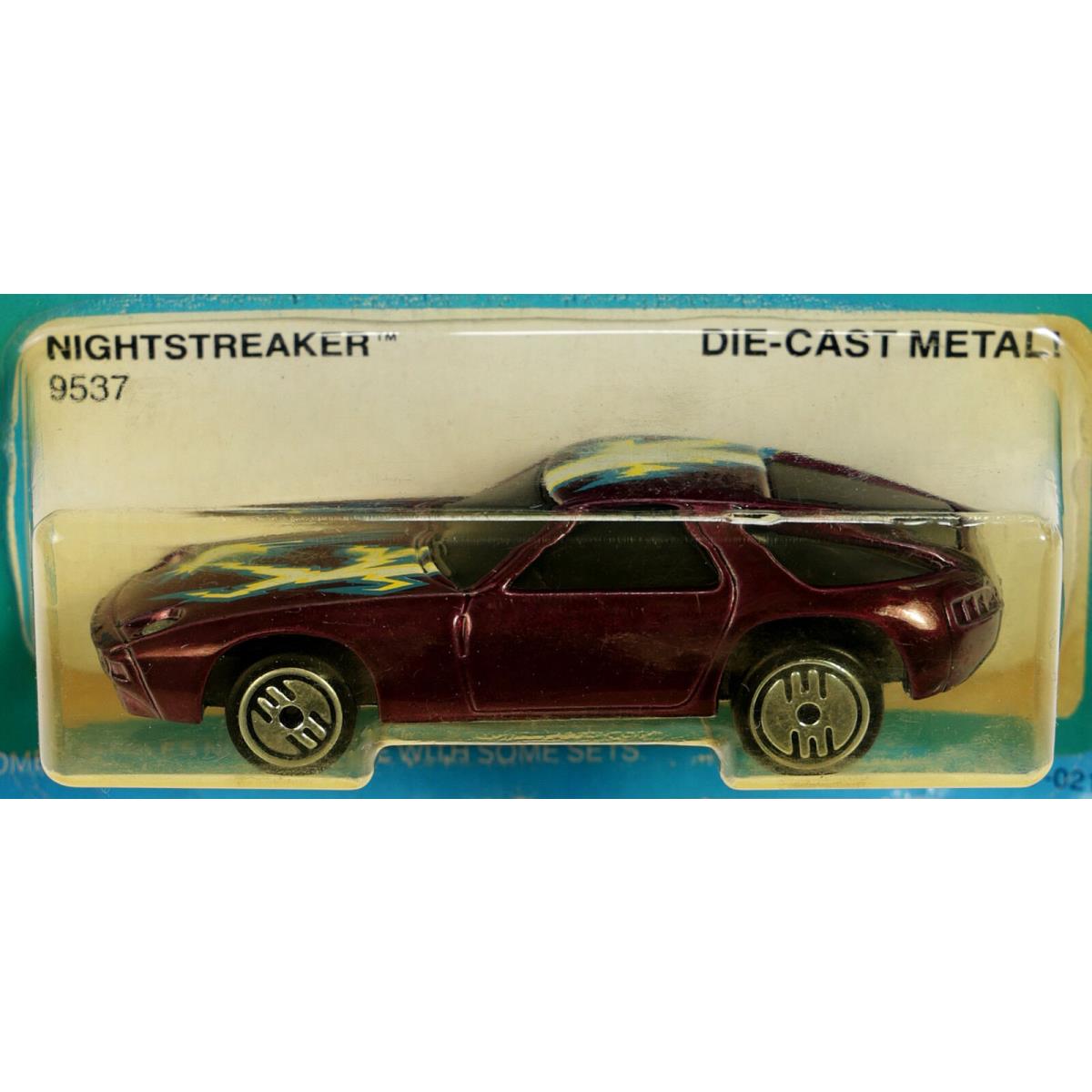 Vintage Hot Wheels Nightstreaker Ultra Hots Series 9537 Nrfp 1983 Purple 1:64