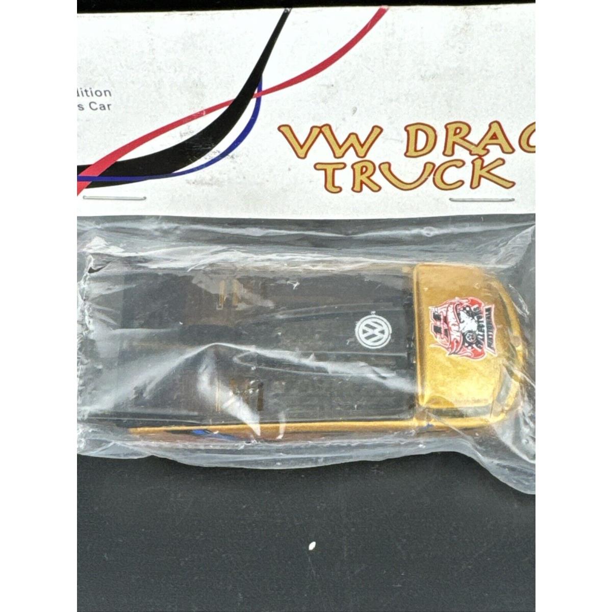 2011 Hot Wheels Gold VW Volkswagen Drag Truck 11th Nationals Convention Ohio