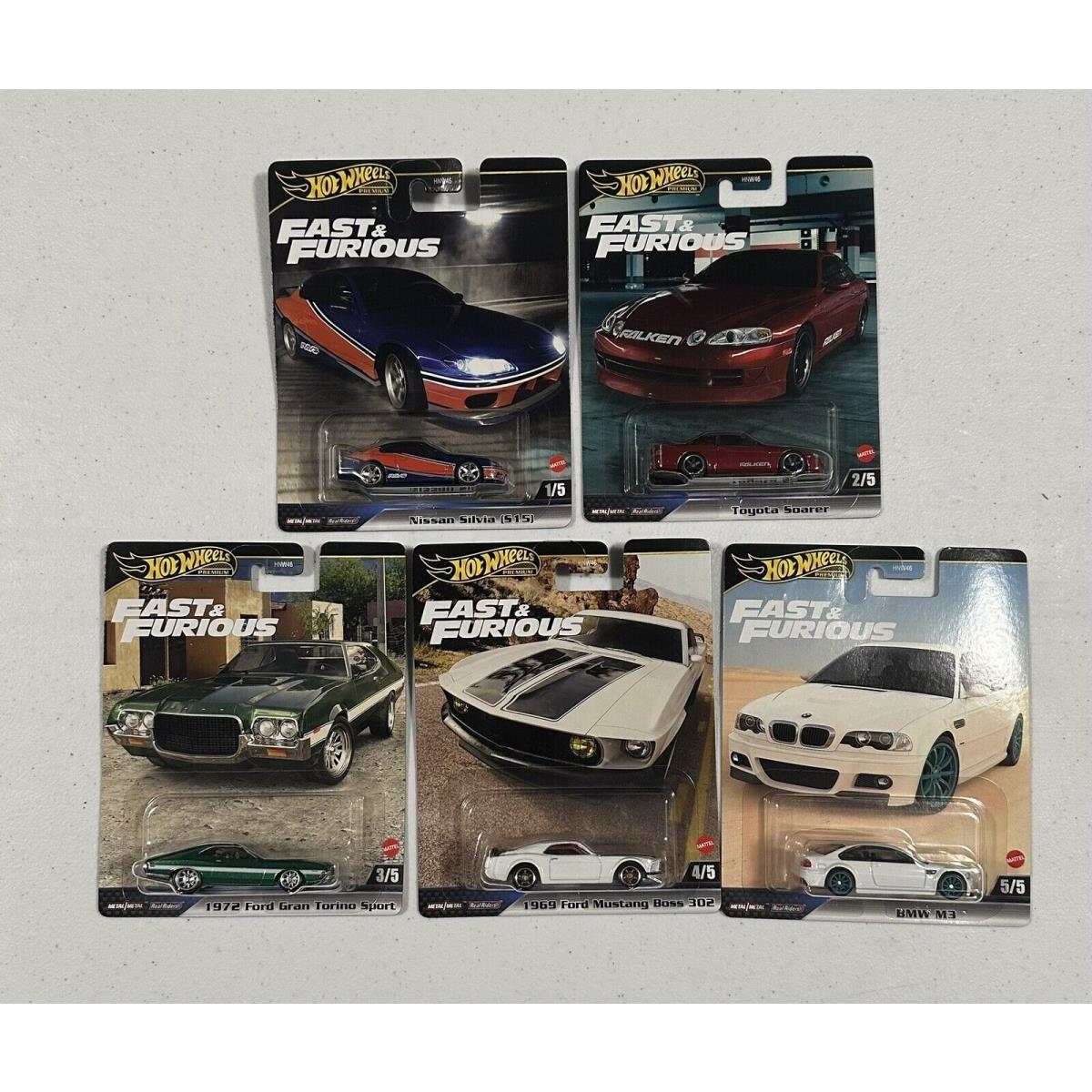 2024 Hot Wheels Premium Fast Furious Set - 1:64 1/64