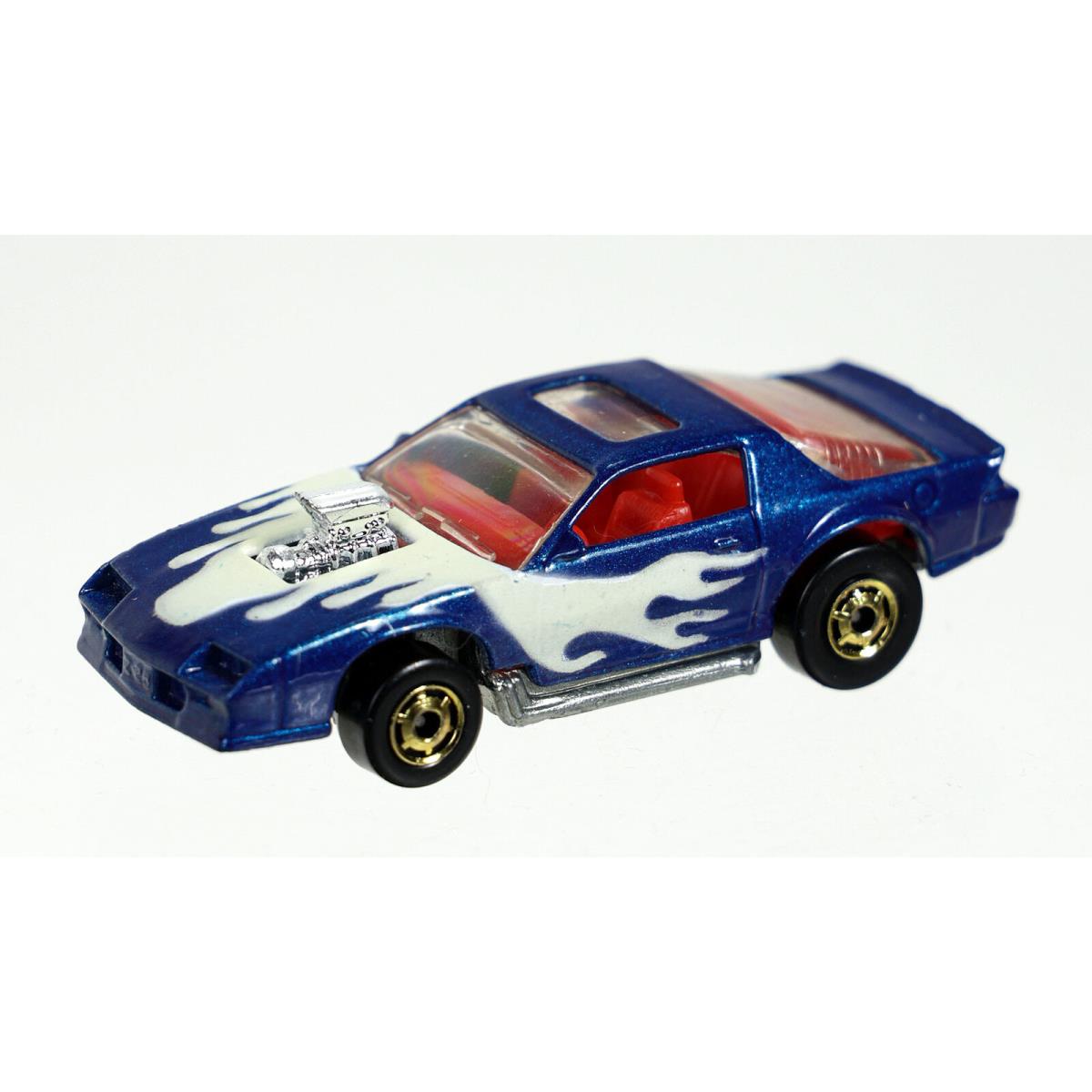 Hot Wheels Blown Camaro Z28 W/glow in Dark Tampo Turbotrax Turboglo Set 1987