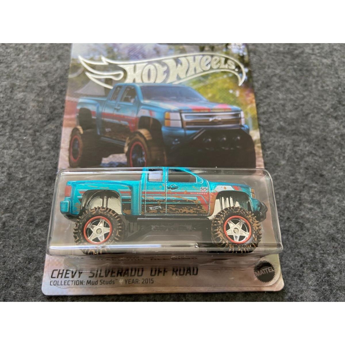 Chevy Silverado Off Road Nftgarage Hot Wheels Series 4 Mud Studs - Physical Car