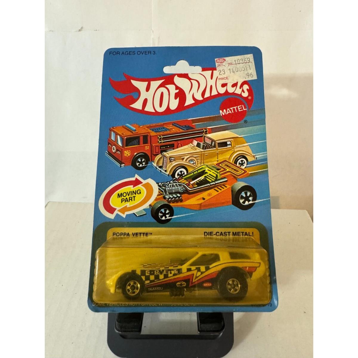 Hot Wheels Poppa Vette Moving Part N36