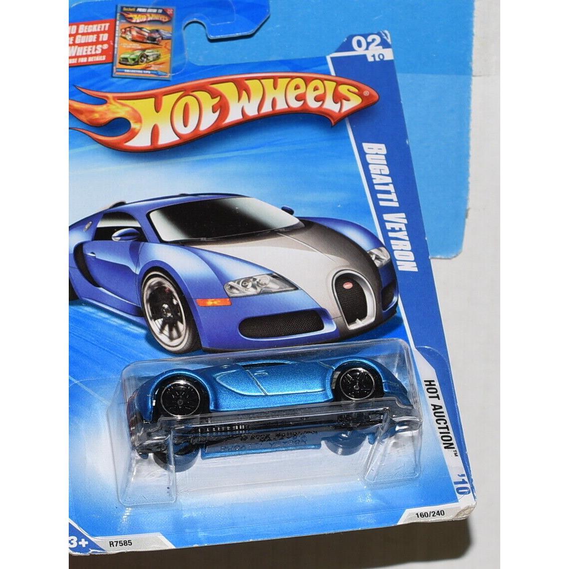 Hot Wheels 2010 Hot Auction Bugatti Veyron 02/10 W+