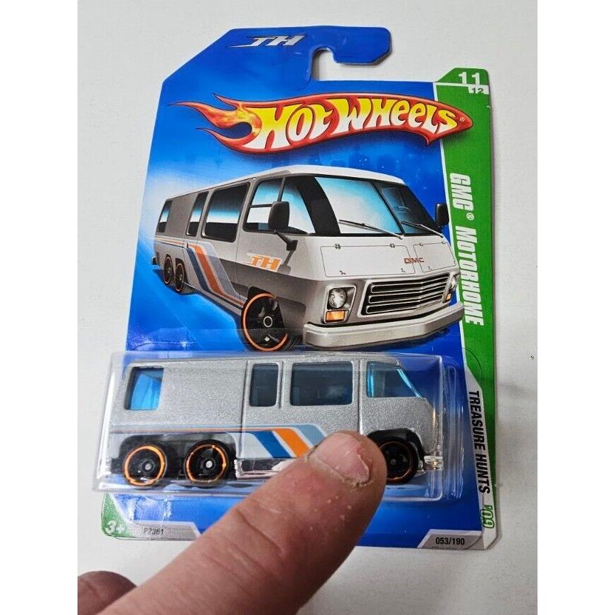 2009 Hot Wheels Treasure Hunts Gmc Motorhome 11/12 - Error No TH Stamp on Car