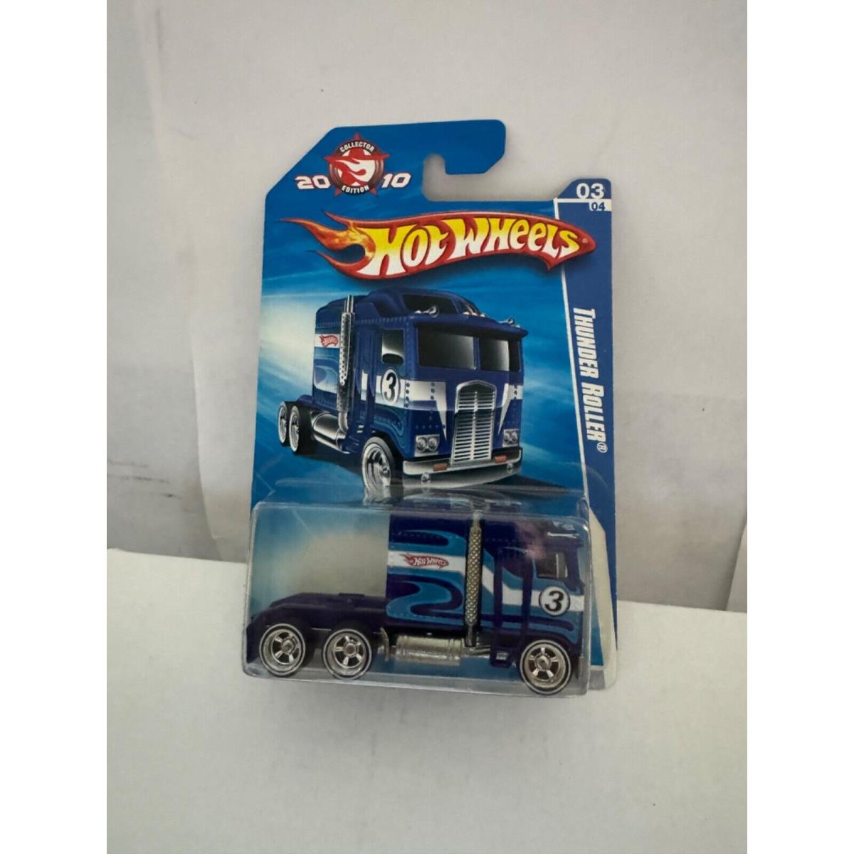 Hot Wheels 2010 Collector Edition Thunder Roller K-mart W/protector N59