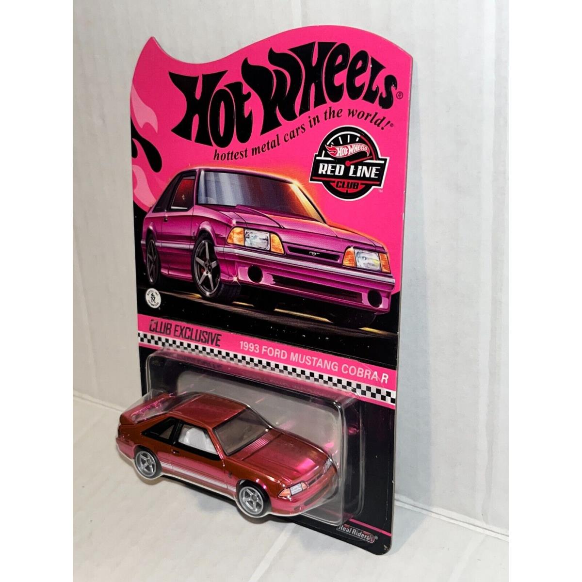 Hot Wheels 2024 Collectors Rlc Exclusive Pink Edition 1993 Ford Mustang Cobra R