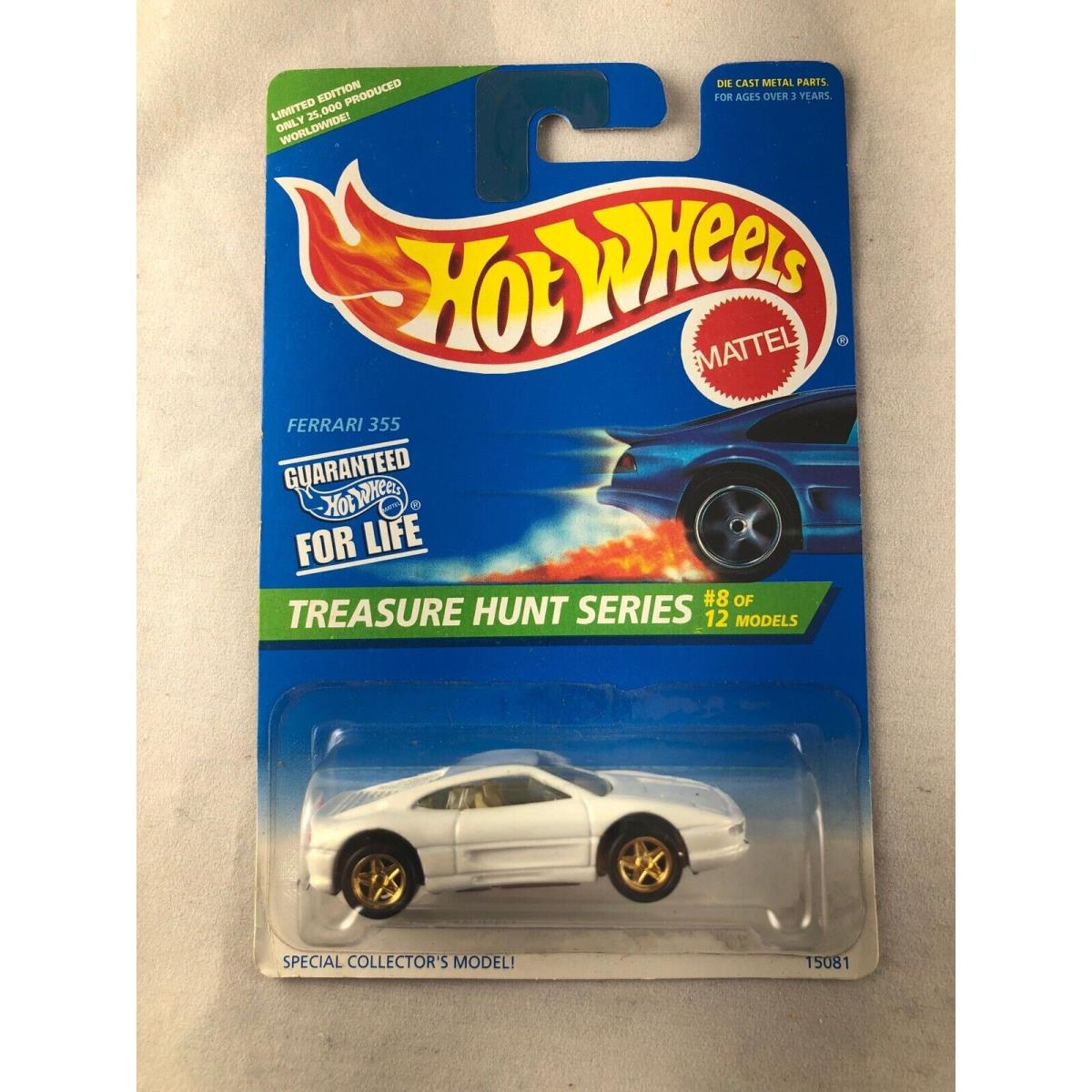 1996 Hot Wheels Treasure Hunt Ferrari 355