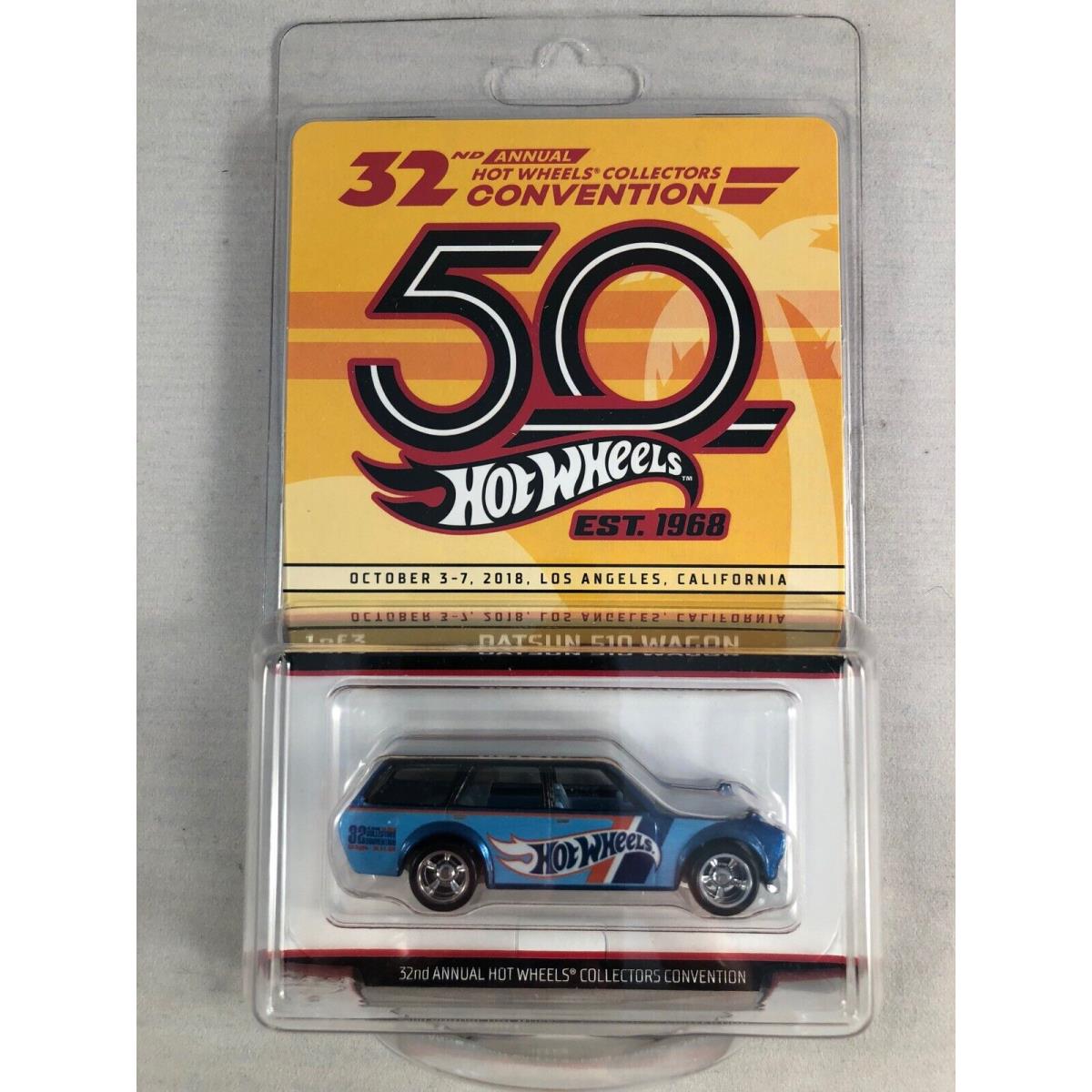 Collectors Convention 32nd Annual Hot Wheels Datsun 510 Wagon