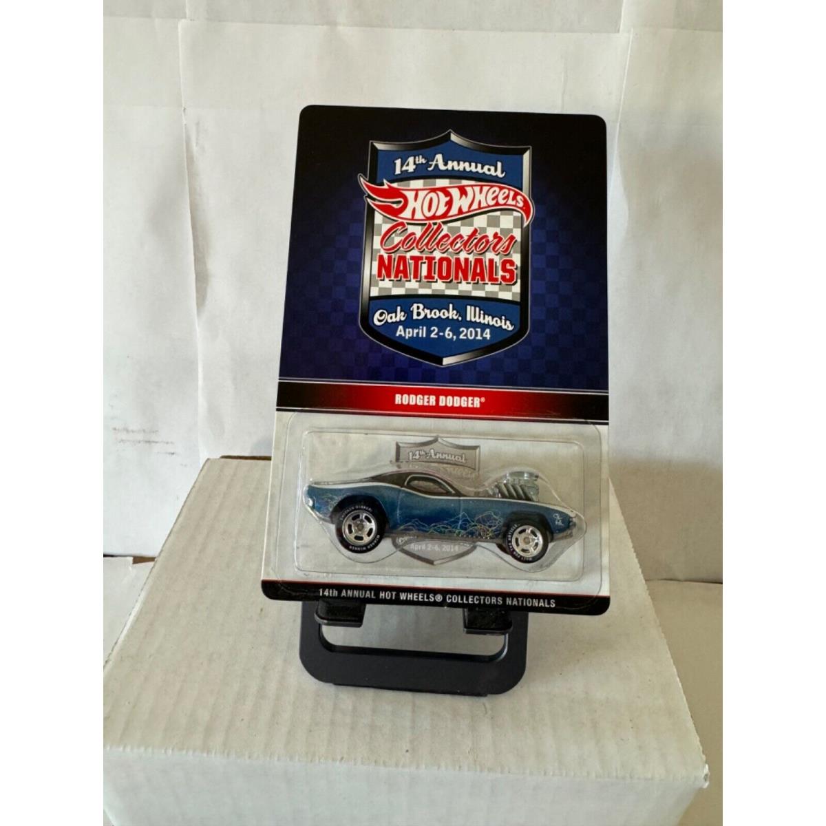 Hot Wheels 14th Annual Collector Nationals Rodger Dodger W/protecto B7