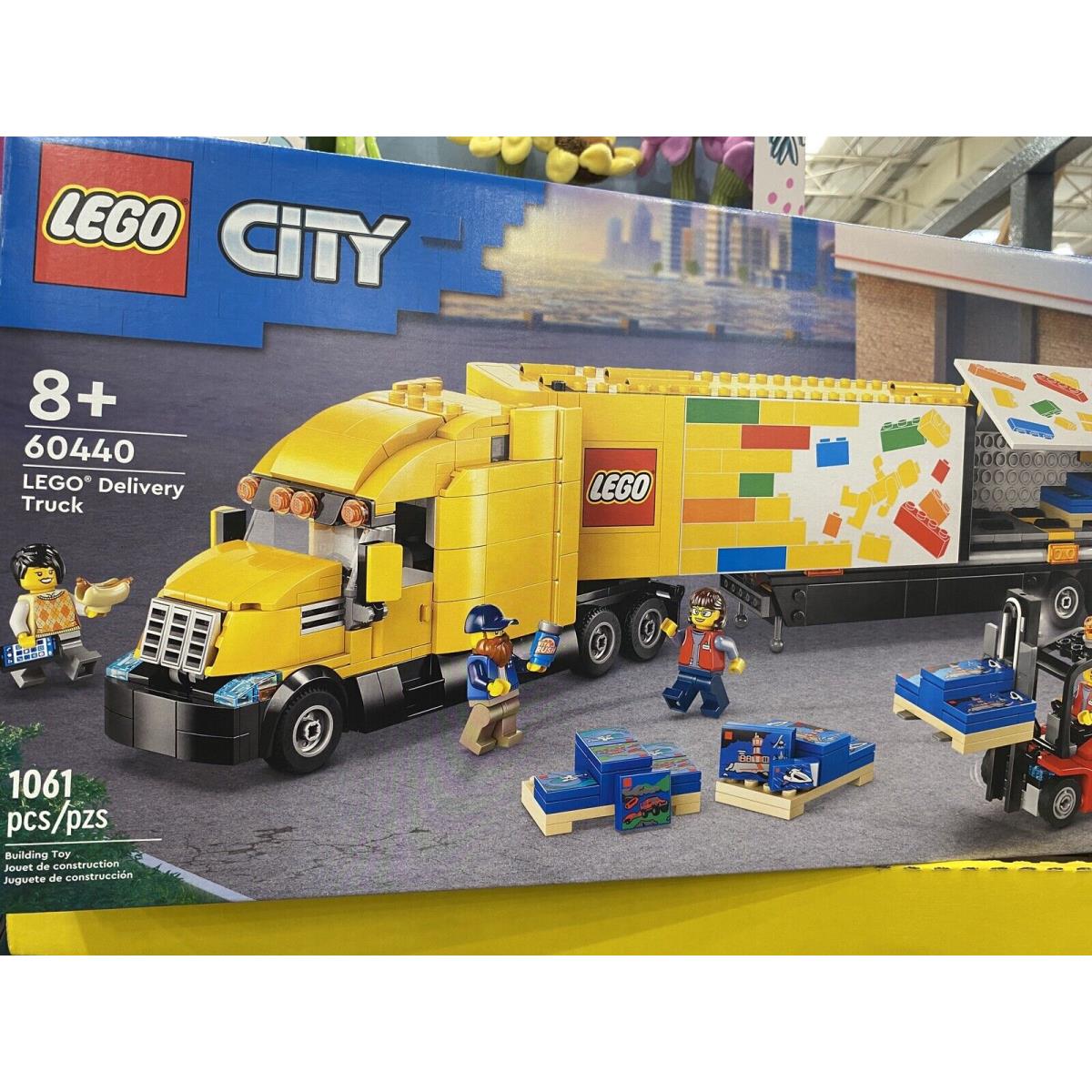 Lego City Delivery Truck 60440 Yellow - Yellow