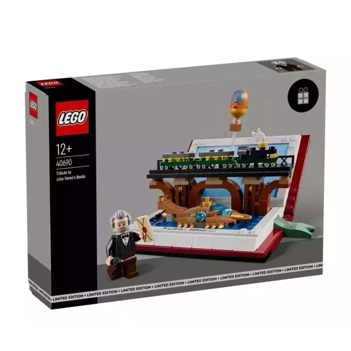 Lego 40690 Tribute to Jules Verne`s Books Limited Edition - Ready to Ship