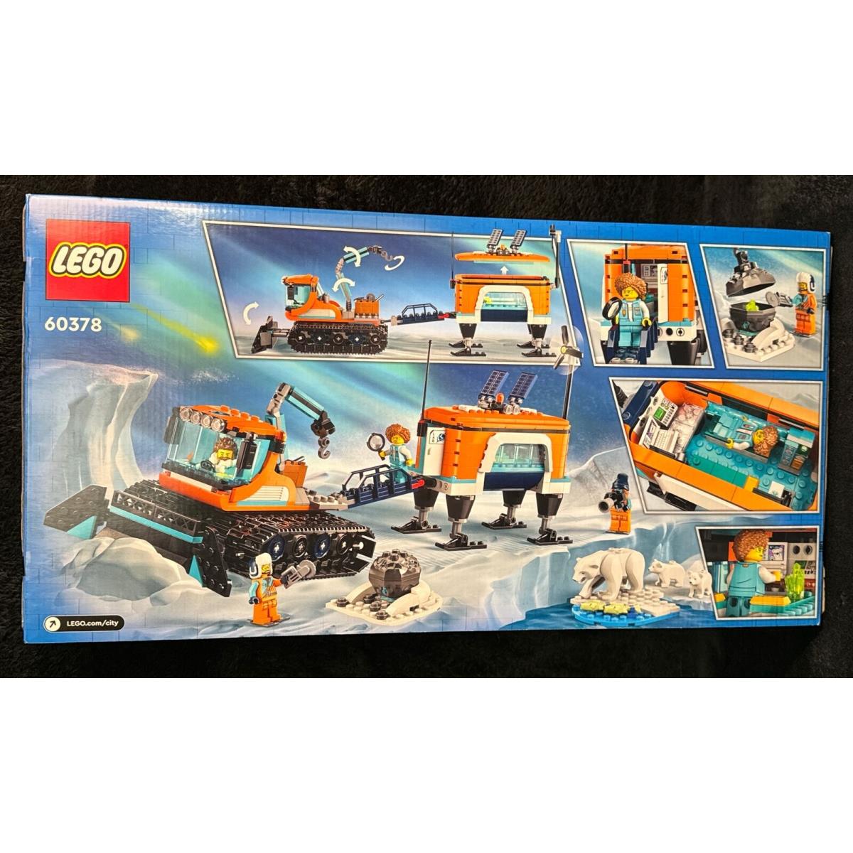 Lego City Arctic Explorer Truck and Mobile Lab Building Toy Set 60378