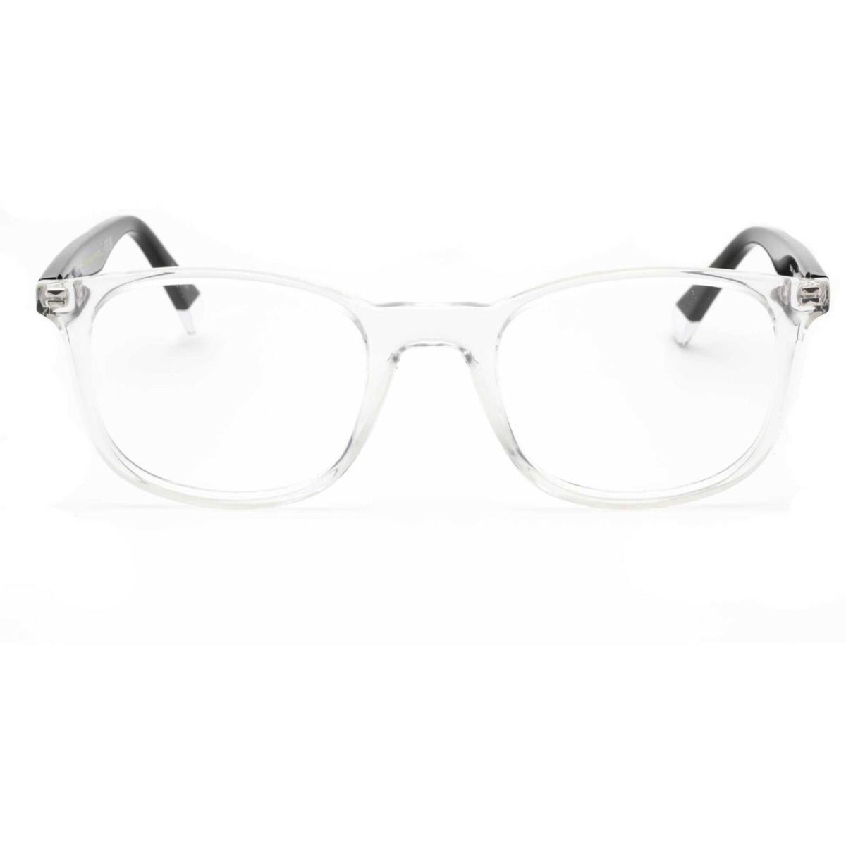 Polaroid Core Men`s Eyeglasses Crystal Rectangular Shape Frame Pld D424 0900 00
