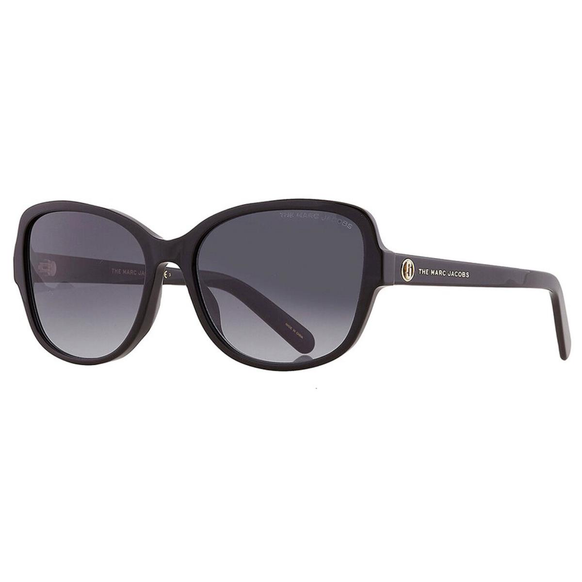 The Marc Jacobs Women`s Black Butterfly Sunglasses w/ Gradient Lens 528S-0807-9O