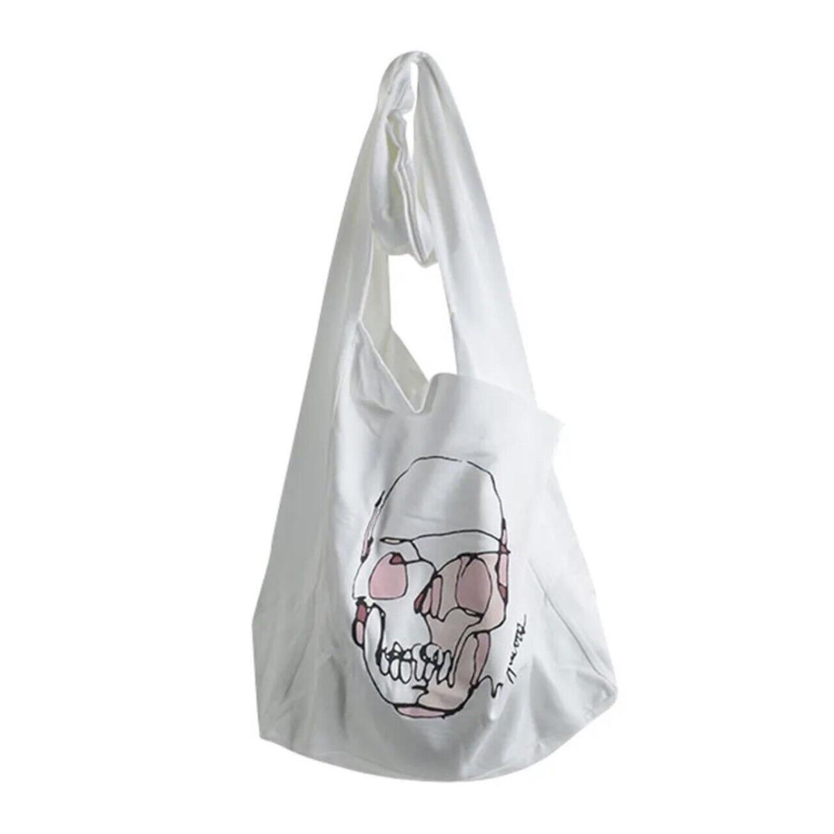 Marc By Marc Jacobs Sling Skull White Tote Shoulder Bag Designer Handbag